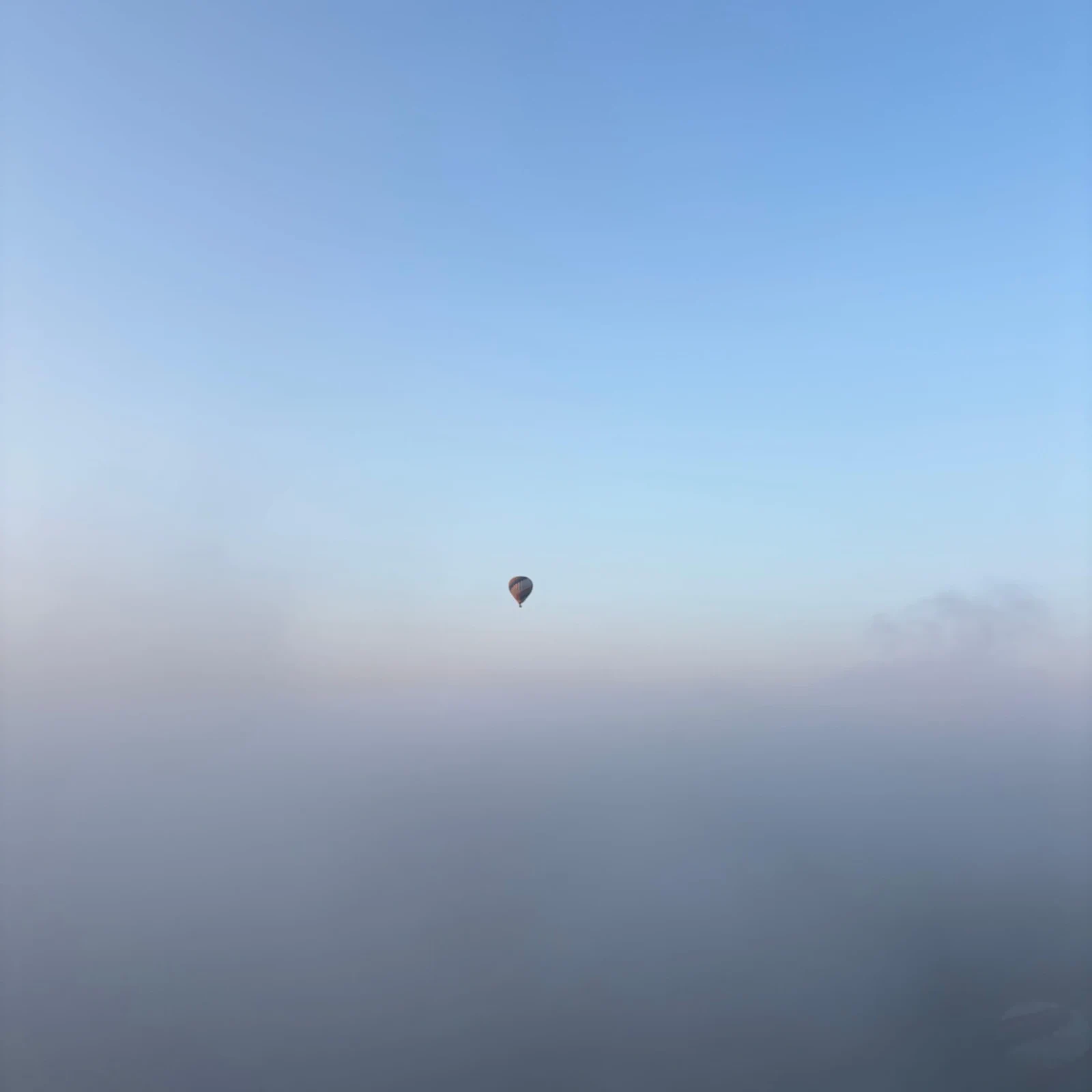 La Toscane vue d’une montgolfière