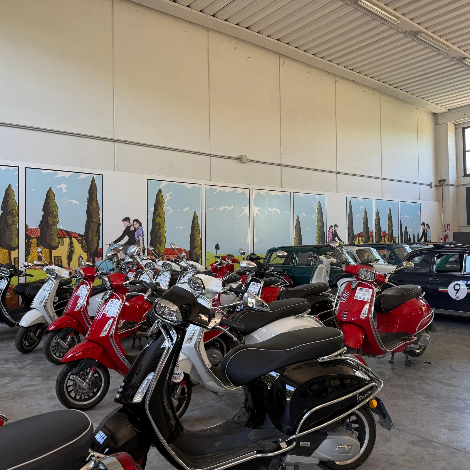 De Florence aux collines toscanes en Vespa