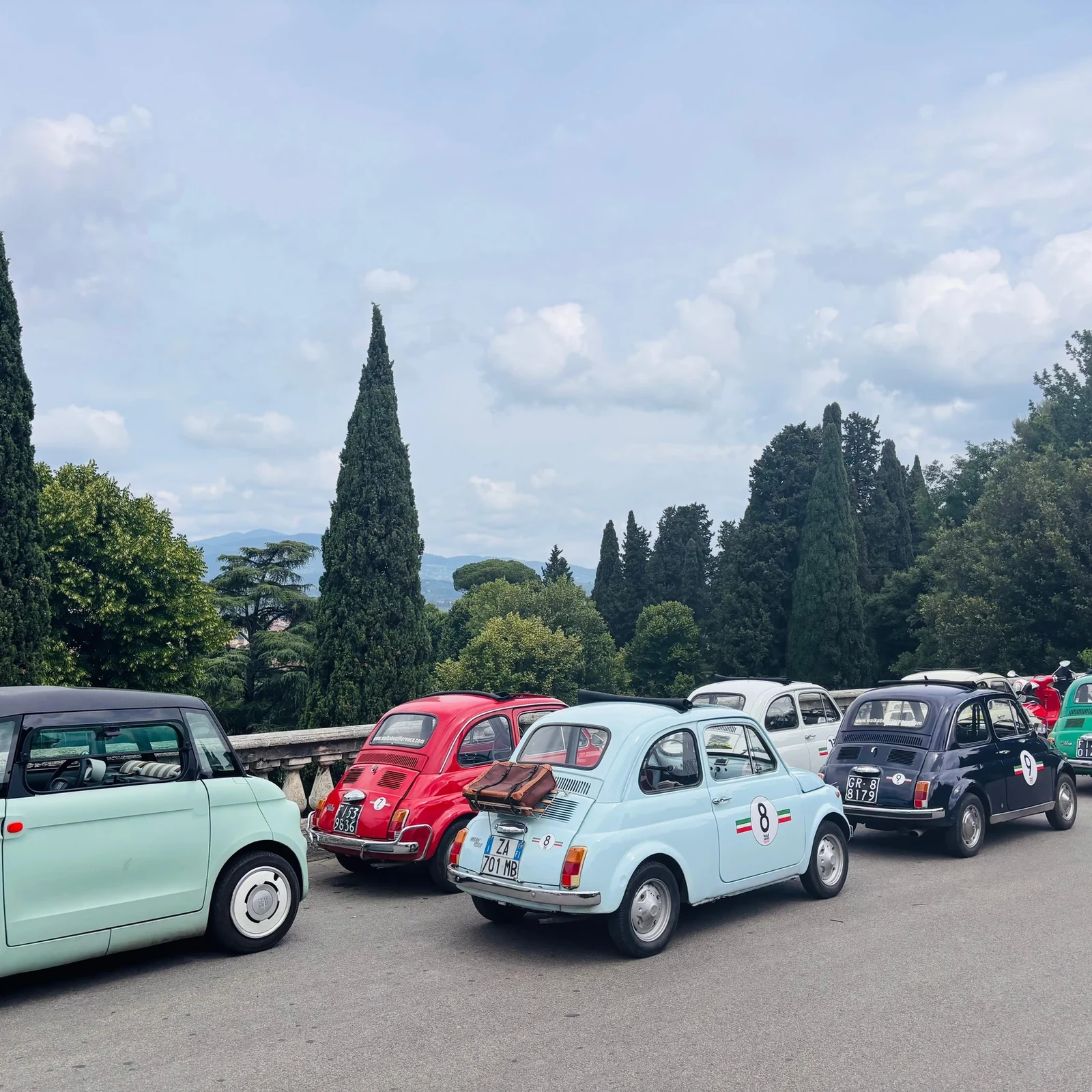 De Florence aux collines toscanes en Vespa
