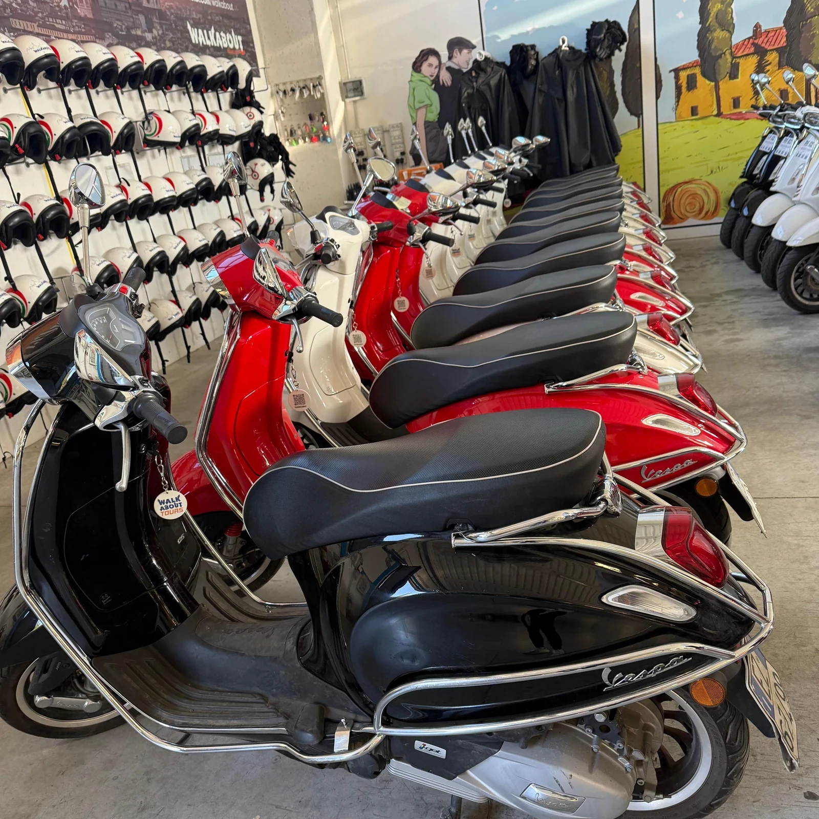 De Florence aux collines toscanes en Vespa