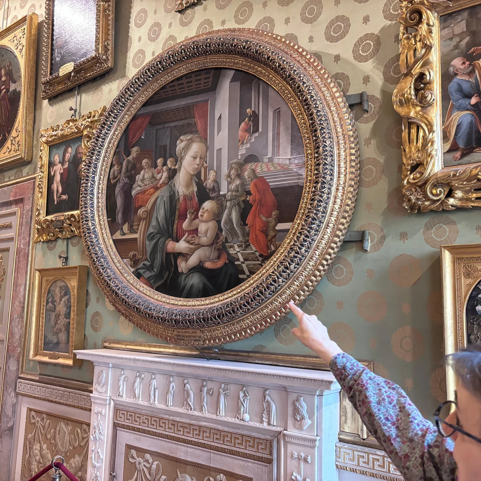 Arte y jardines del Palacio Pitti con contexto