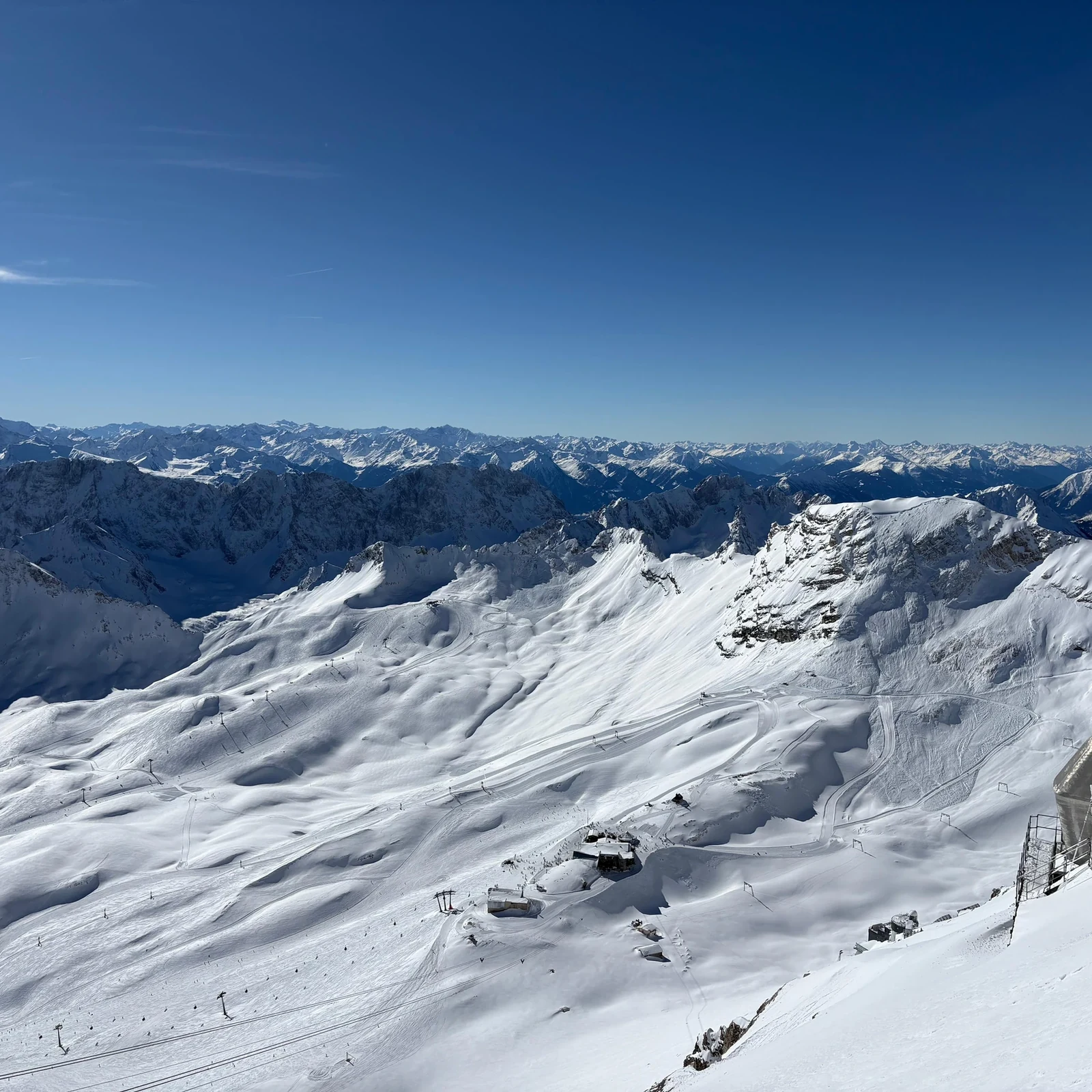 Del hotel en Múnich a la cumbre del Zugspitze