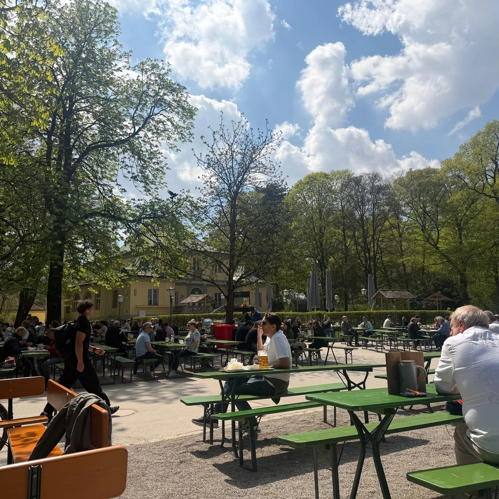 Parcourir Munich à vélo, puis faire une pause au Jardin anglais