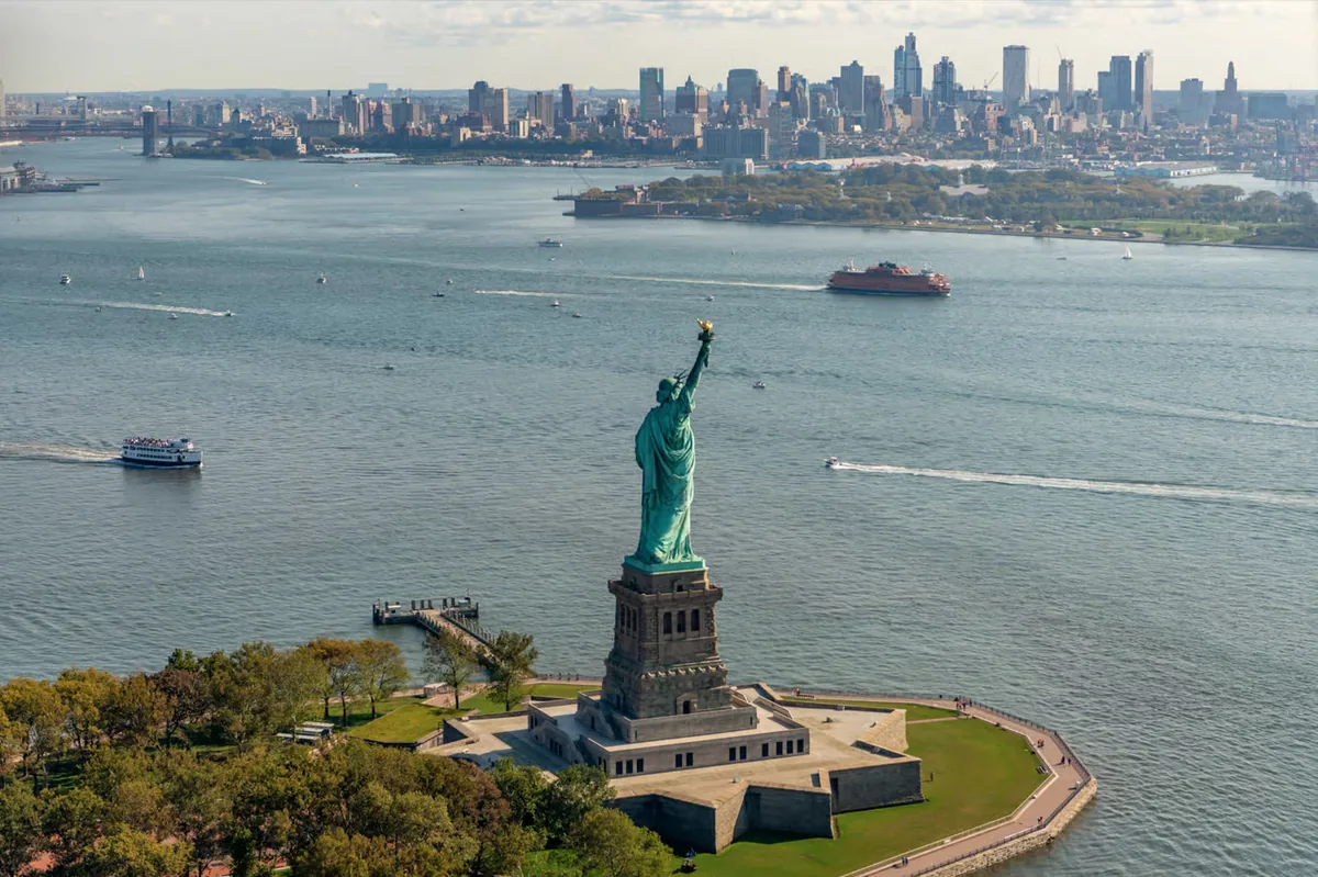 Excursion en hélicoptère au-dessus de Manhattan : New York depuis les airs