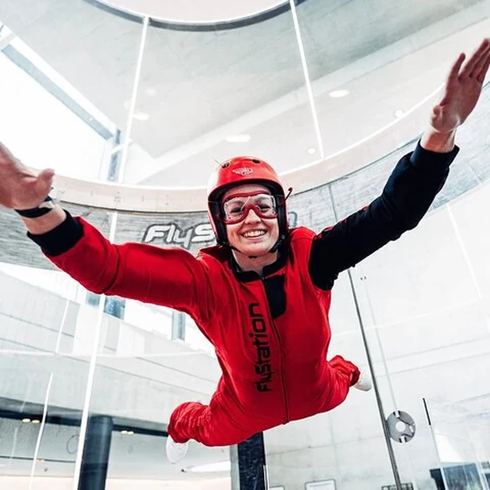 Fly in the wind tunnel at FlyStation Munich