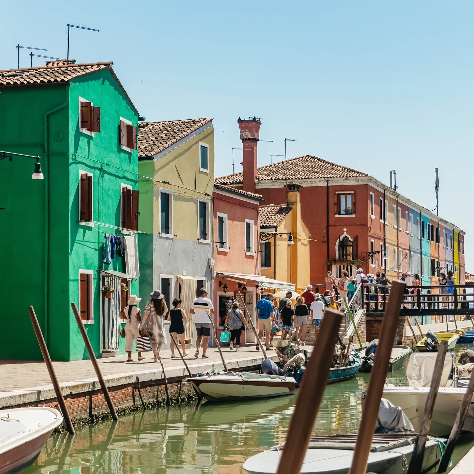 Murano y Burano en barco, a tu ritmo durante cada parada