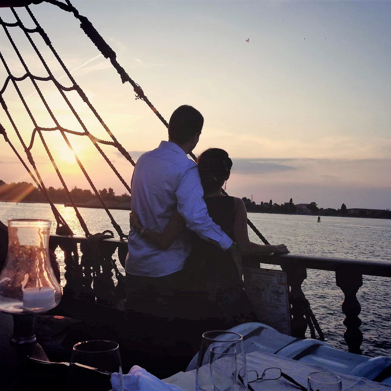 Un dîner à bord d’un galion dans la lagune de Venise