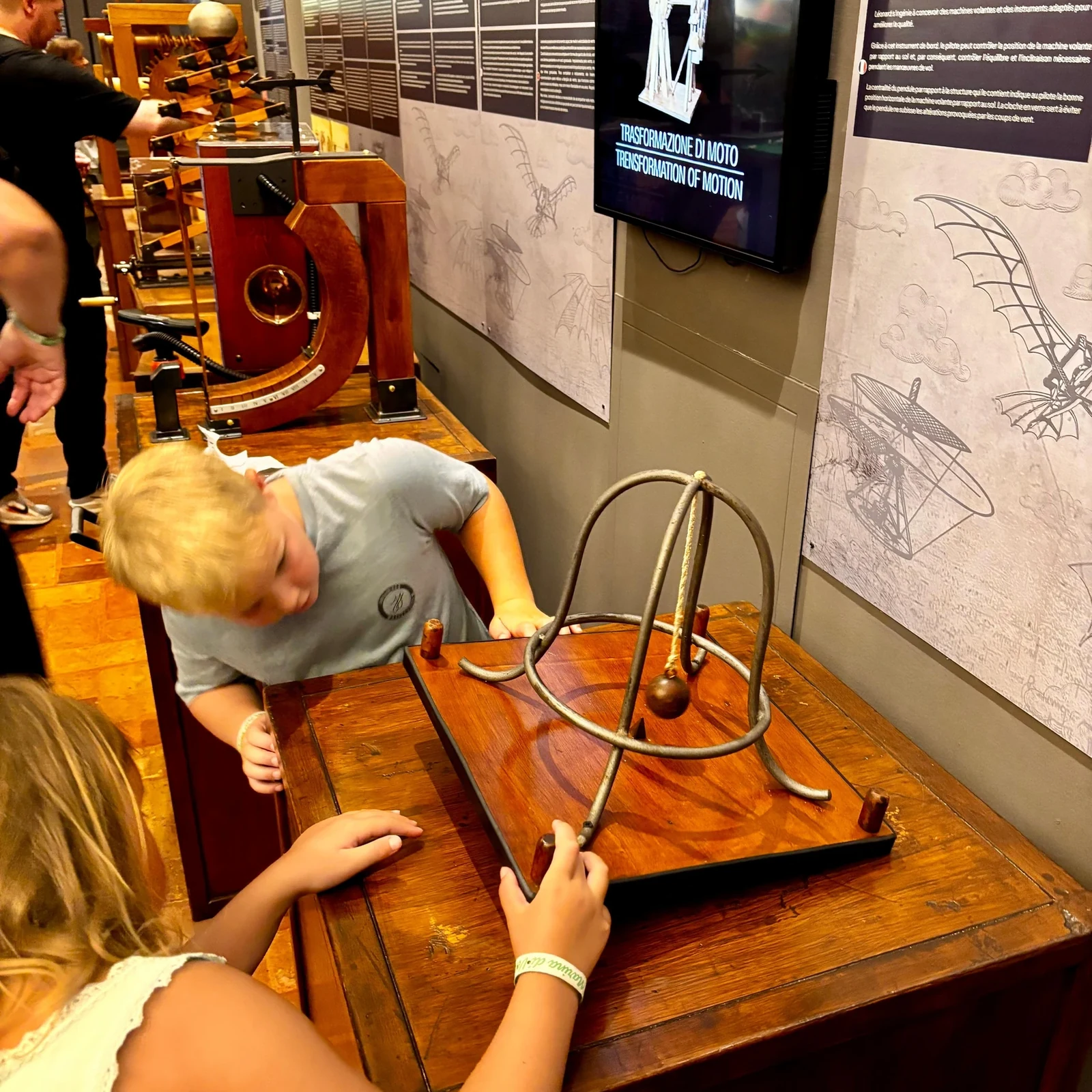 Explore Leonardo’s ideas at an interactive museum in Venice
