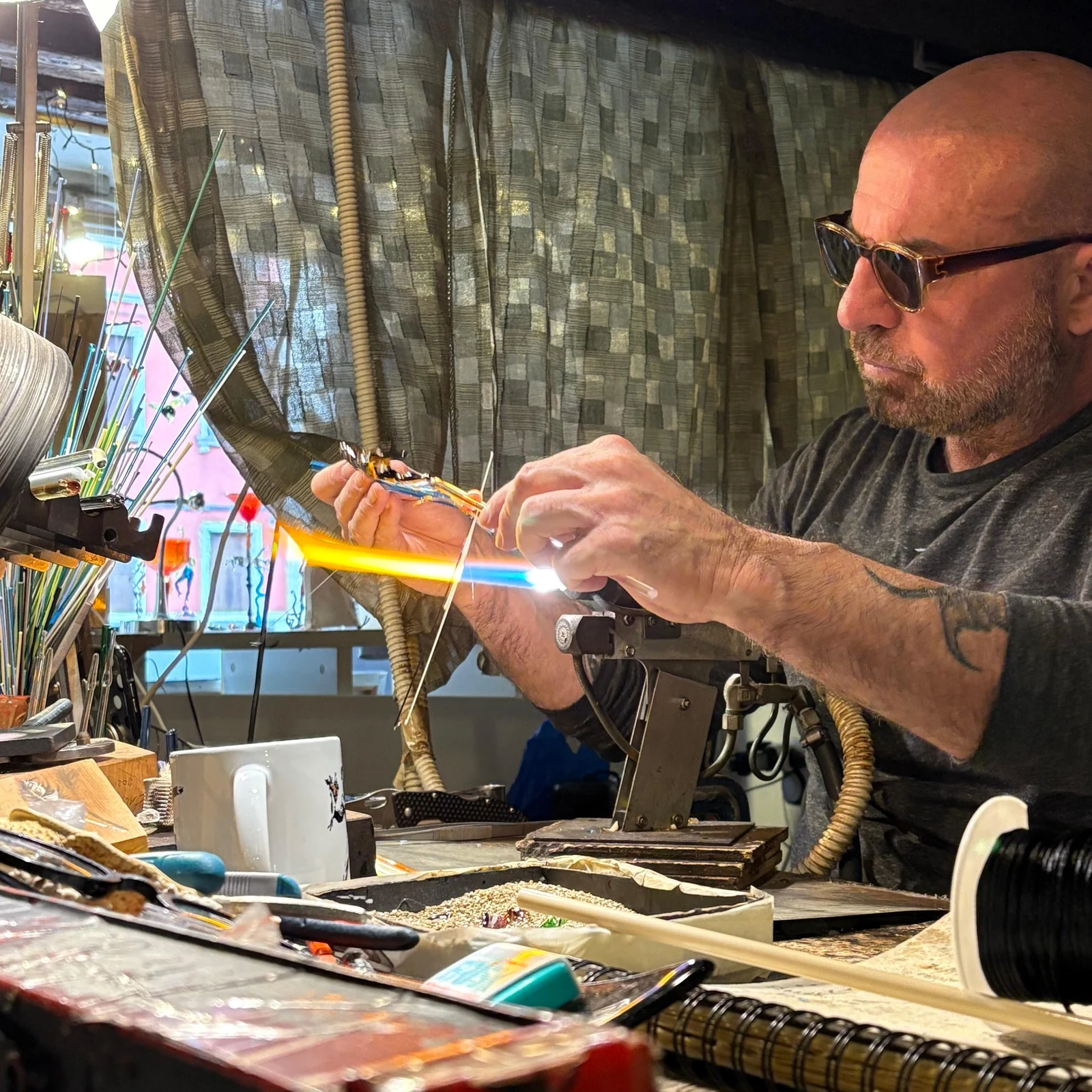 Gestalte dein eigenes Glasstück in Venedig
