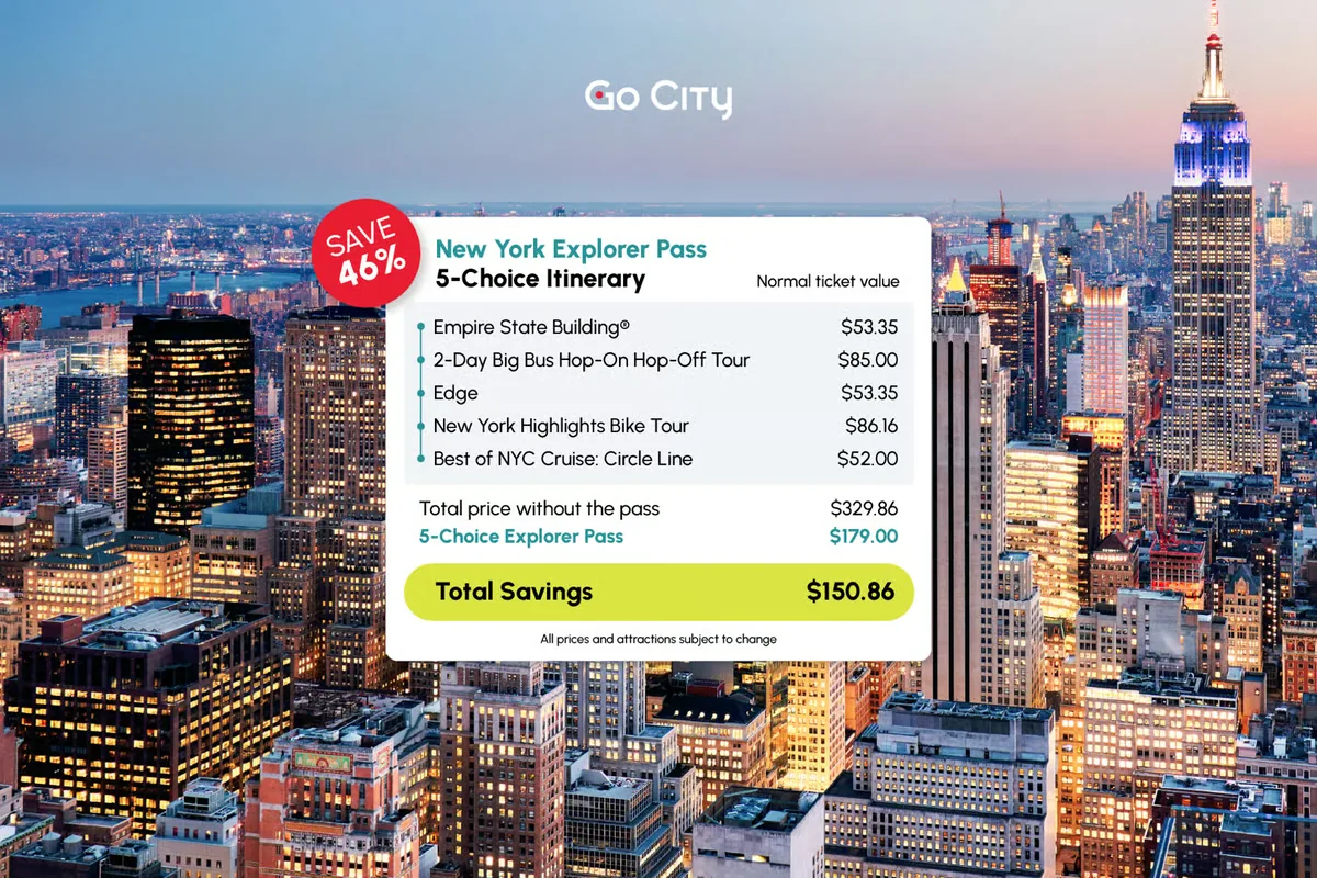 New York Explorer Pass: descubre Nueva York con un pase flexible de atracciones