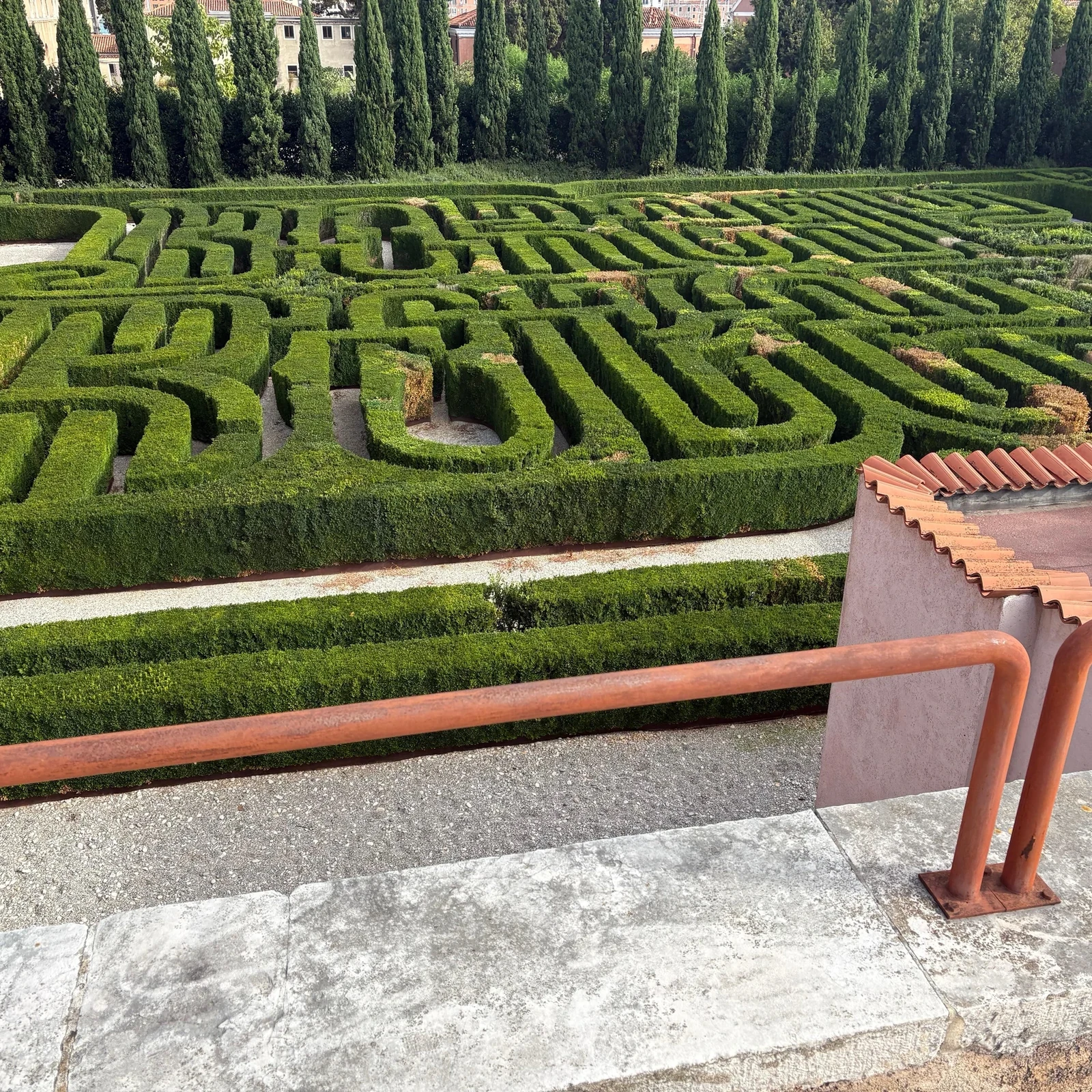 Borges, Garten und Musik auf San Giorgio