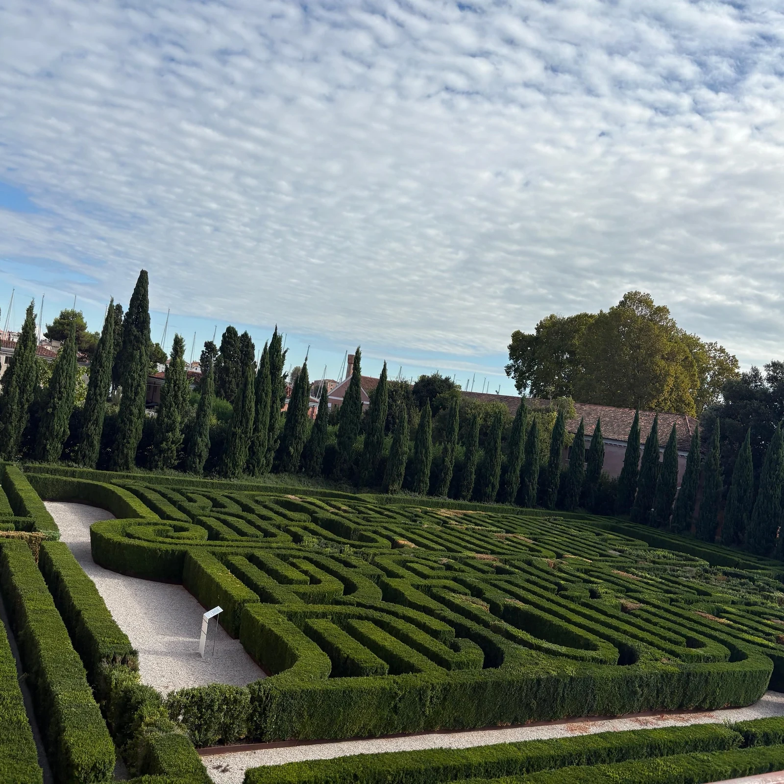 Borges, Garten und Musik auf San Giorgio