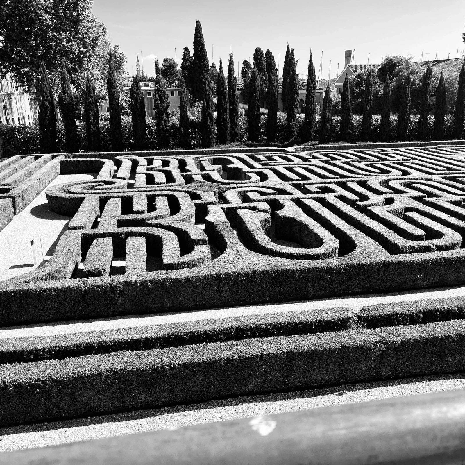 Borges, Garten und Musik auf San Giorgio