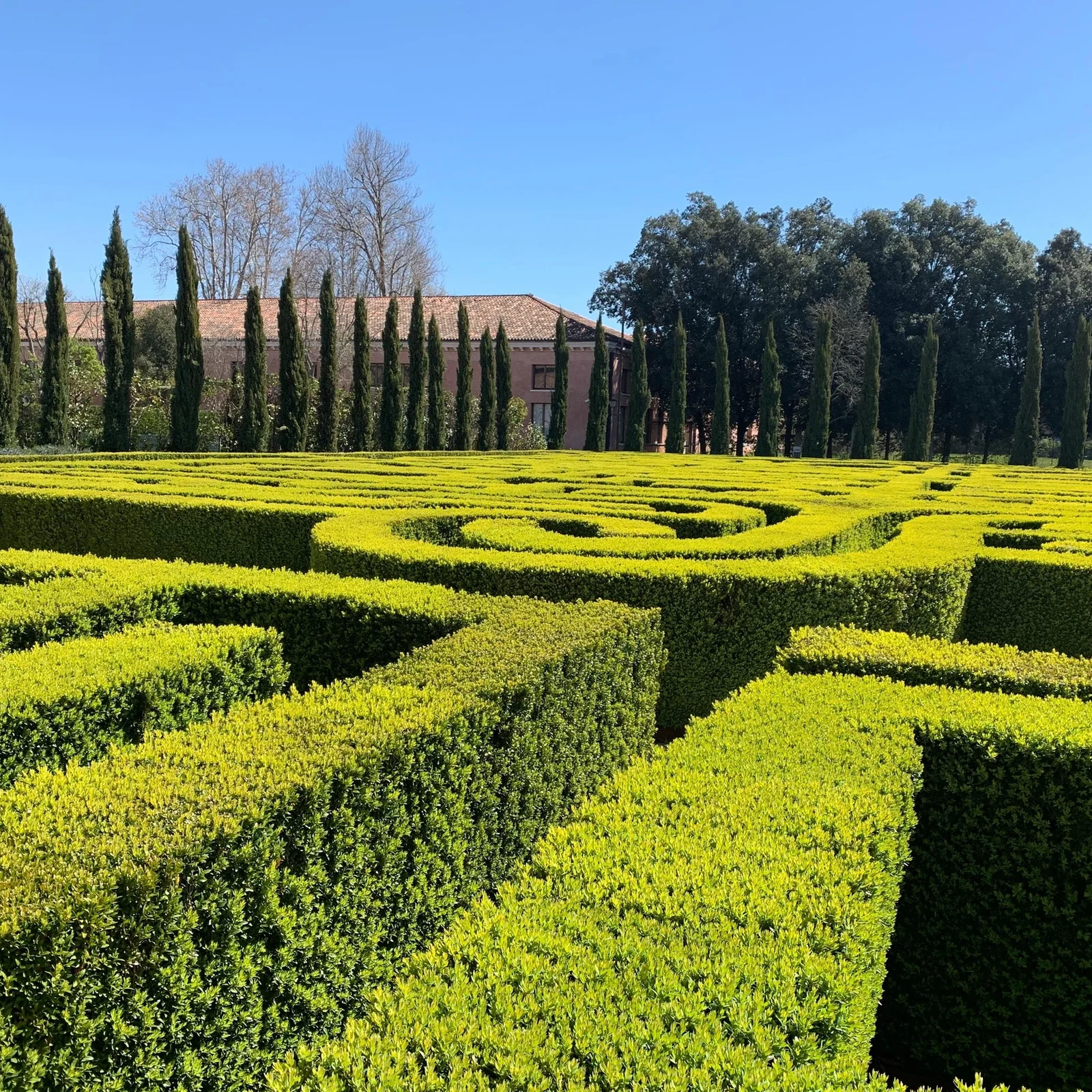 Borges, Garten und Musik auf San Giorgio