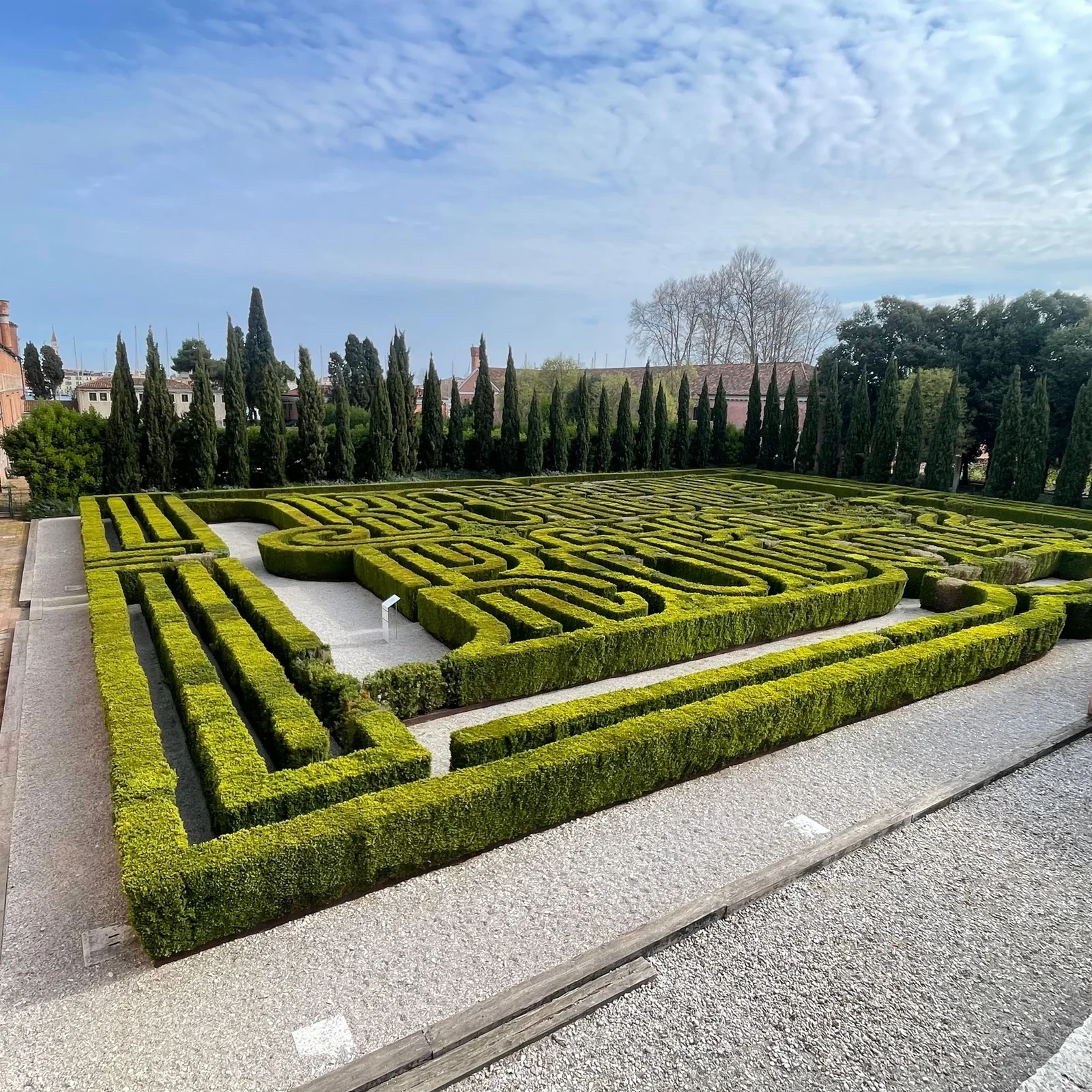 Borges, Garten und Musik auf San Giorgio
