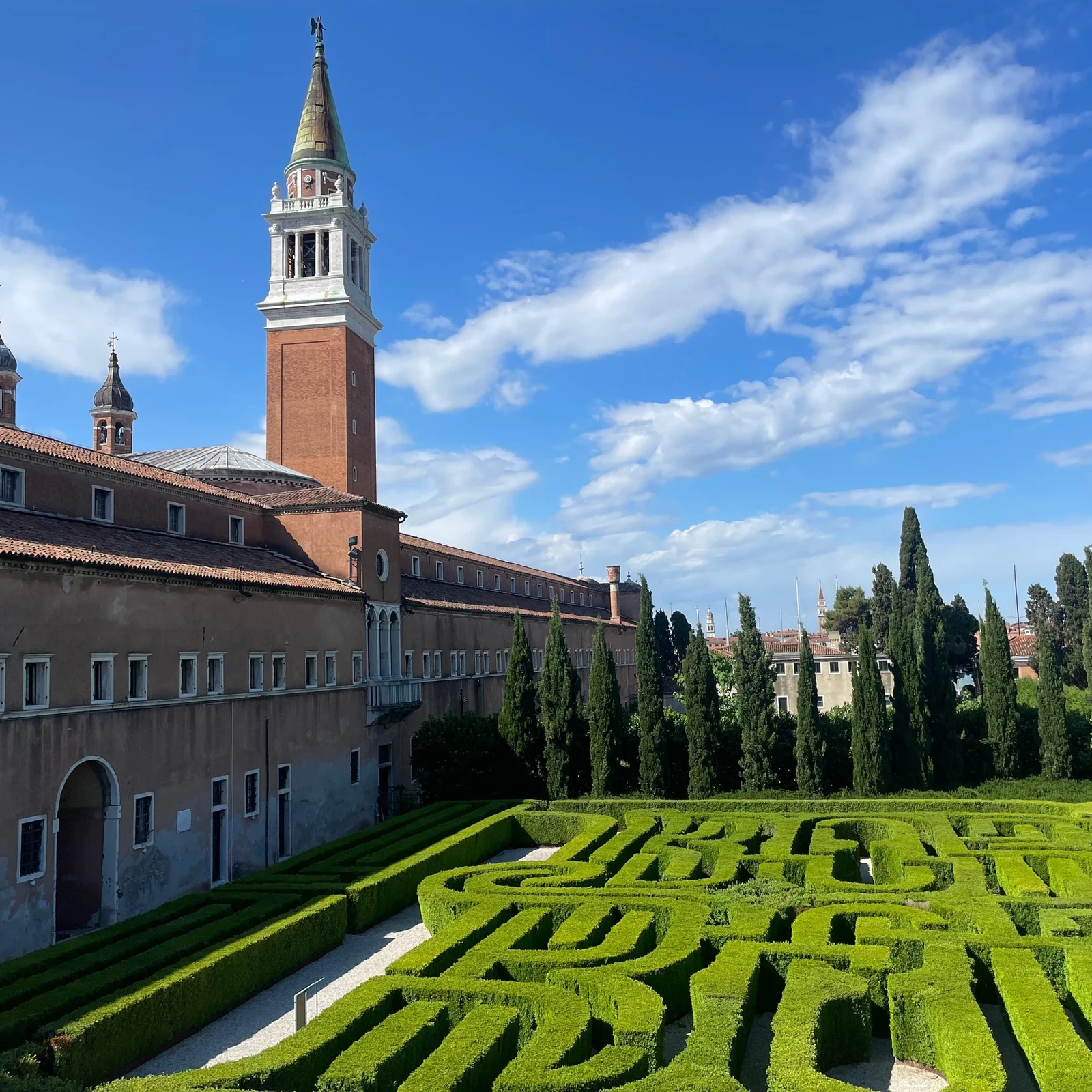 Borges, Garten und Musik auf San Giorgio