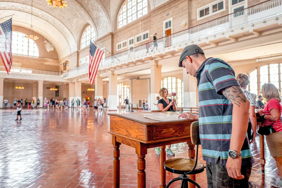 Freiheitsstatue Tickets mit offizieller Fähre nach Ellis Island