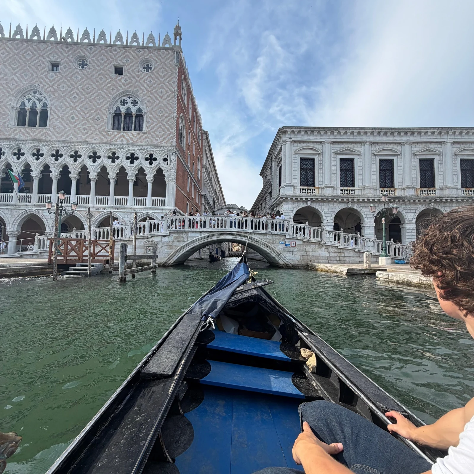 Venedig in einer gemeinsam genutzten Gondel erleben