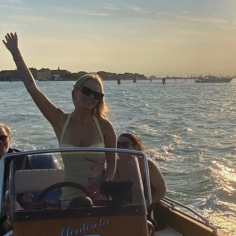 La lagune de Venise en bateau privé au coucher du soleil