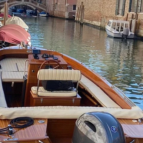 La lagune de Venise en bateau privé au coucher du soleil