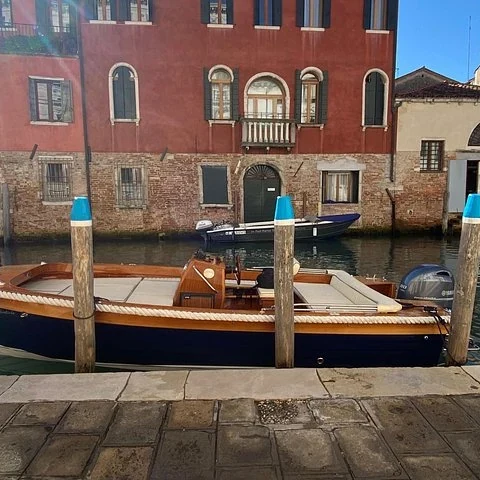 La lagune de Venise en bateau privé au coucher du soleil