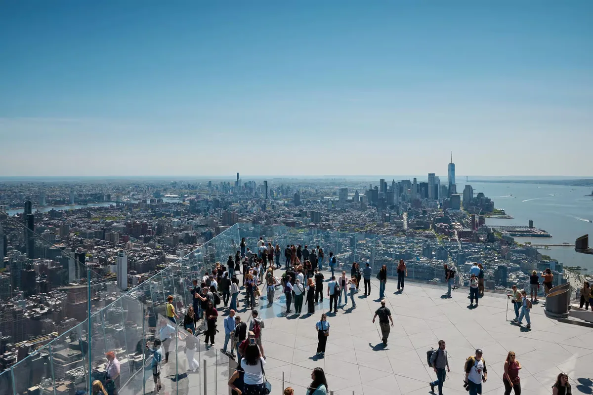 Edge NYC ticket to see Manhattan from a suspended outdoor deck
