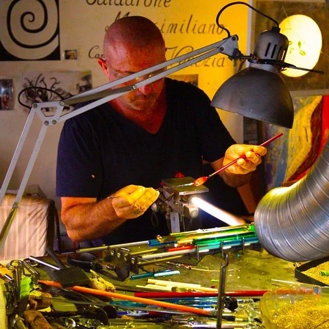 Make your own glass piece in Venice