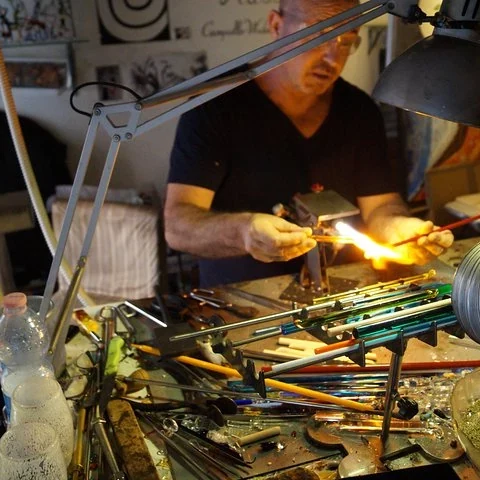 Make your own glass piece in Venice