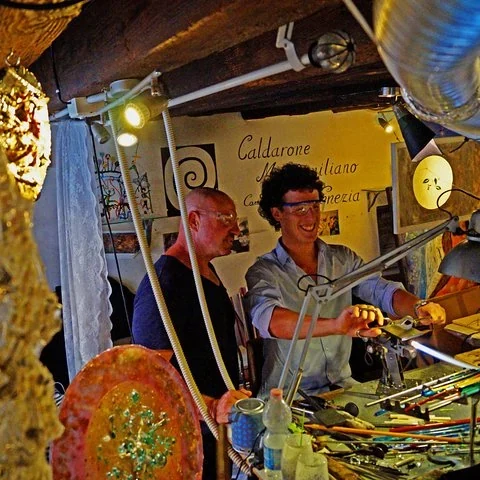 Make your own glass piece in Venice