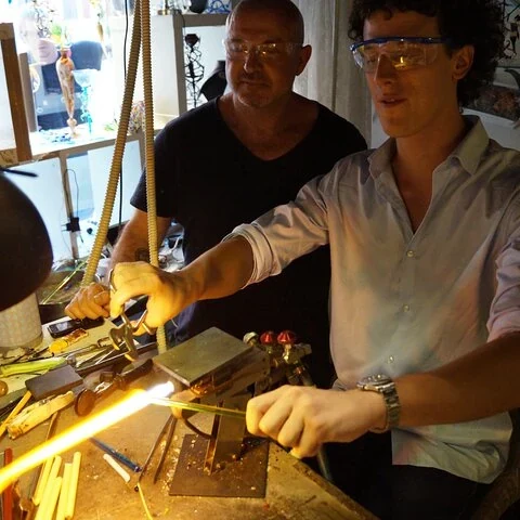 Make your own glass piece in Venice