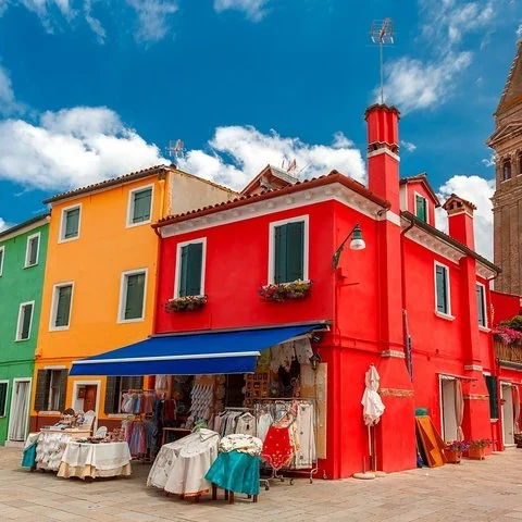 Murano und Burano mit privatem Boot
