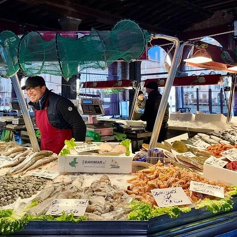 Cuisiner à Venise : marché le matin ou cours le soir