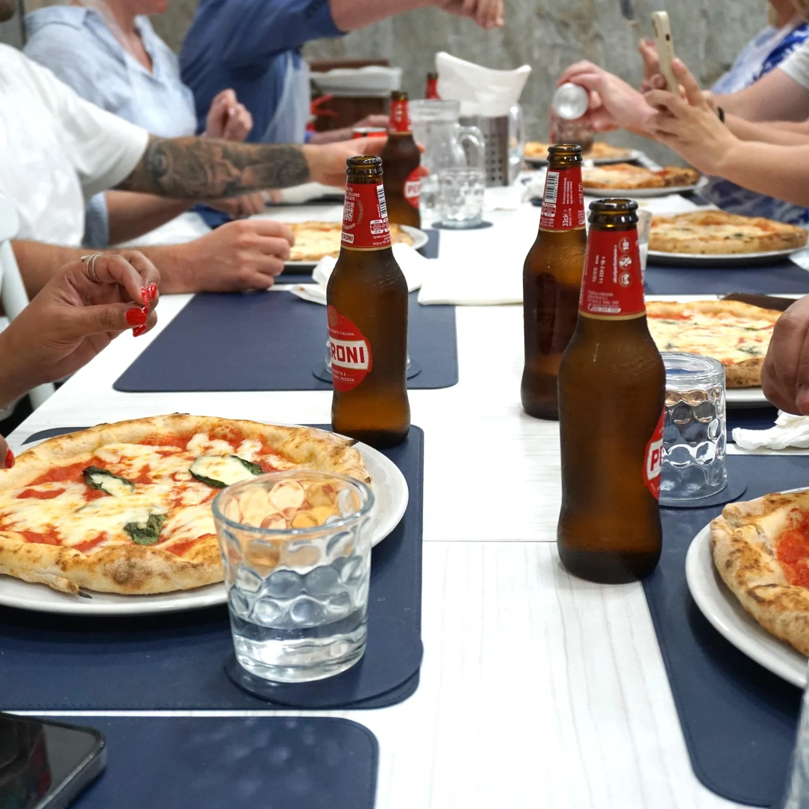 Make your own pizza in Naples, with tiramisu too