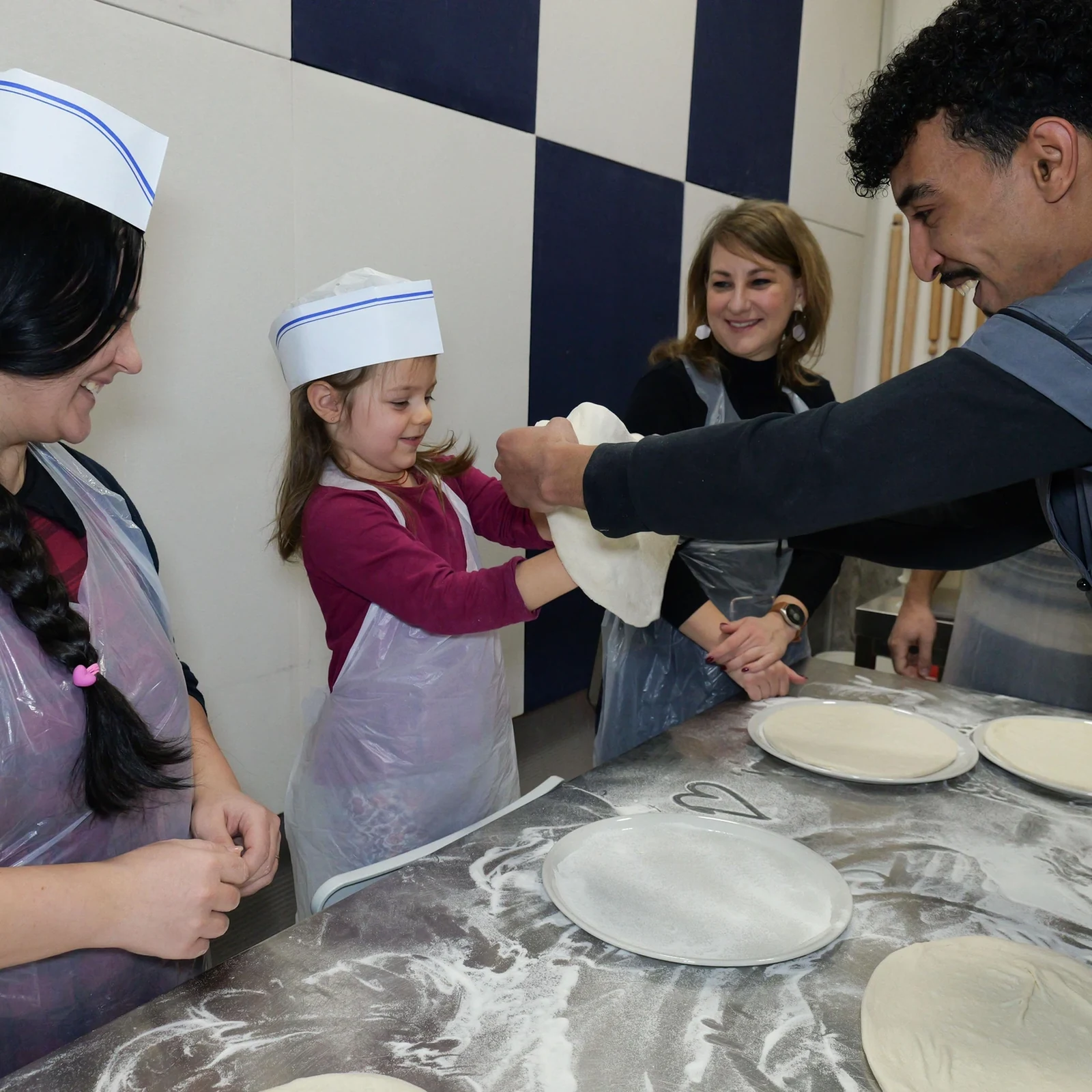Make your own pizza in Naples, with tiramisu too