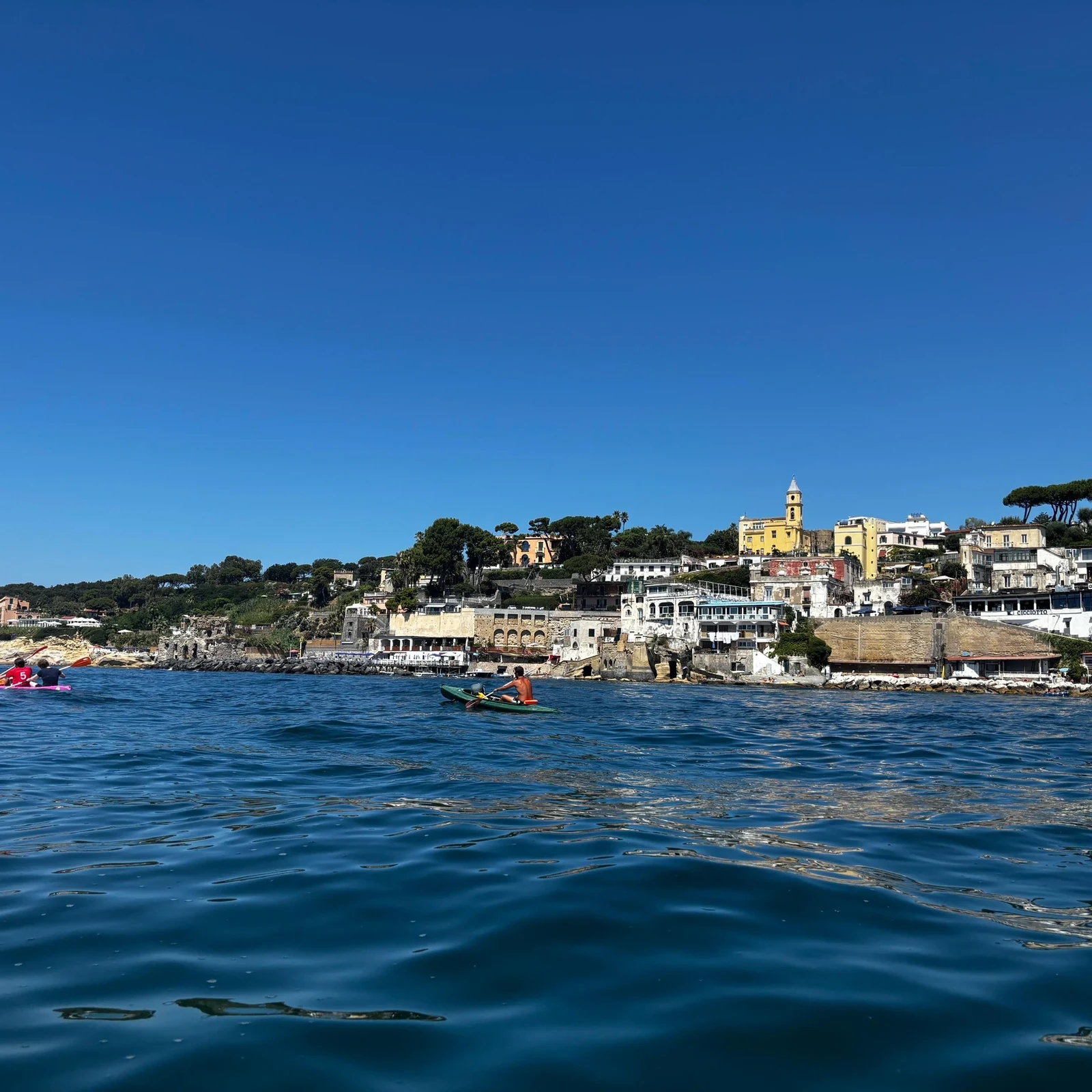 Découvrez la côte de Posillipo depuis votre kayak