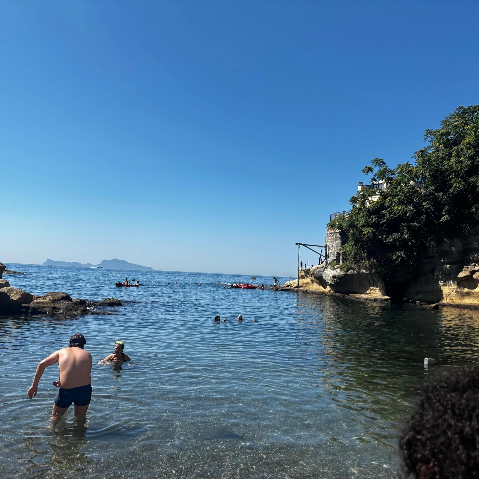 Découvrez la côte de Posillipo depuis votre kayak