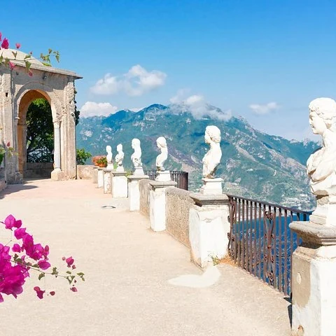 Ravello, paisaje costero y Pompeya en una jornada privada