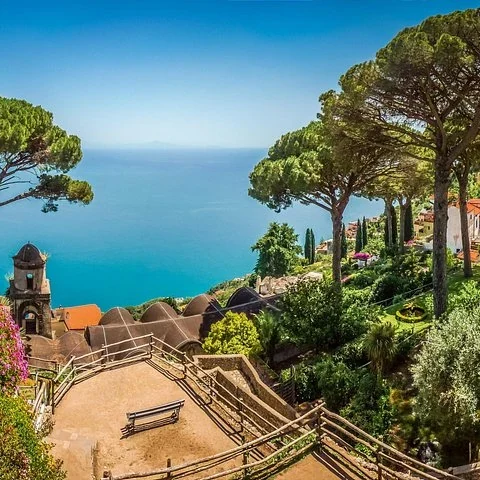 Ravello, paisaje costero y Pompeya en una jornada privada