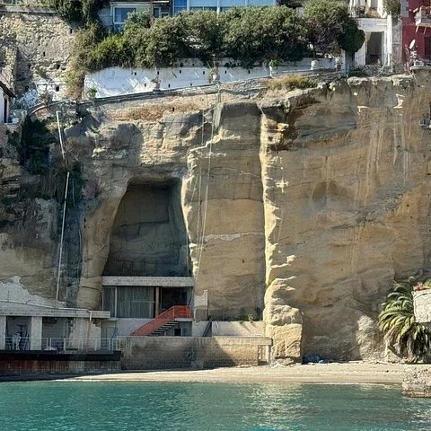 See the coast of Naples from the water