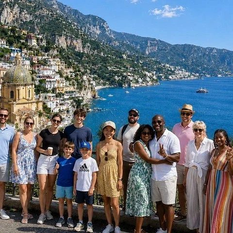 Trois étapes côtières en transport privé depuis Naples