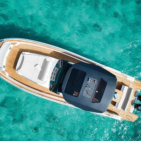 La côte de Taormina en bateau privé avec votre groupe
