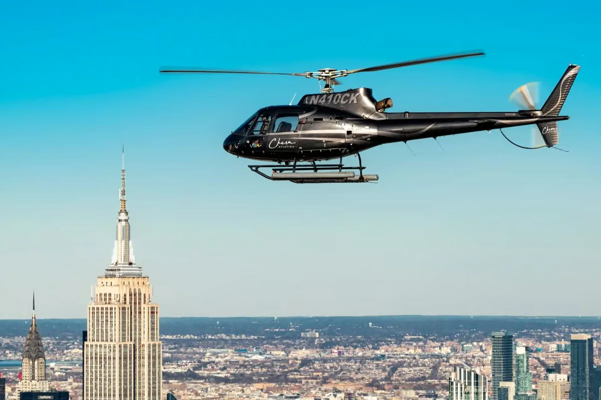 Tour en helicóptero Nueva York sobre Manhattan