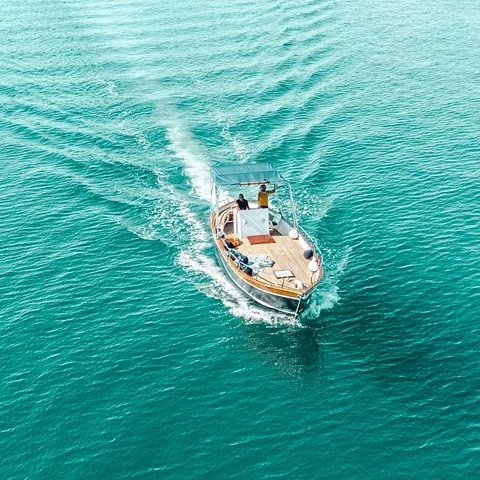 See the Taormina coast from the sea