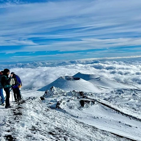 Walk across Etna with a volcanological guide