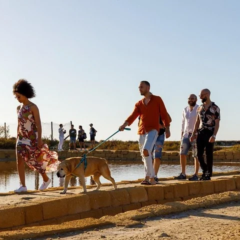 Understand the Culcasi salt pans and learn to harvest salt