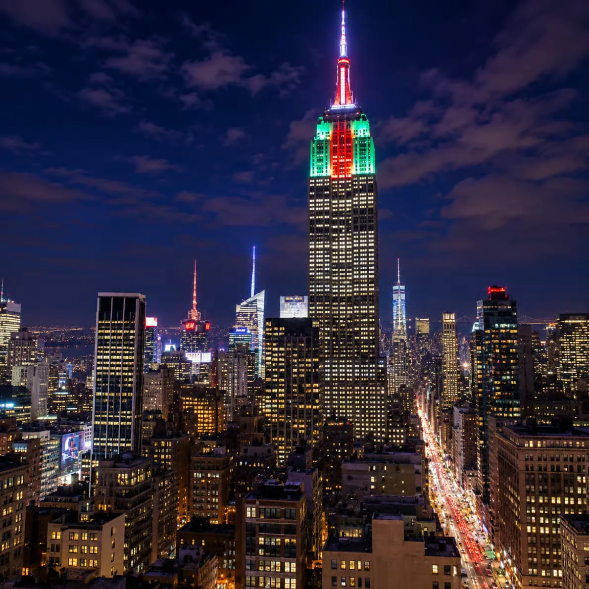 Paseo en carruaje Navidad Nueva York con cena y luces festivas