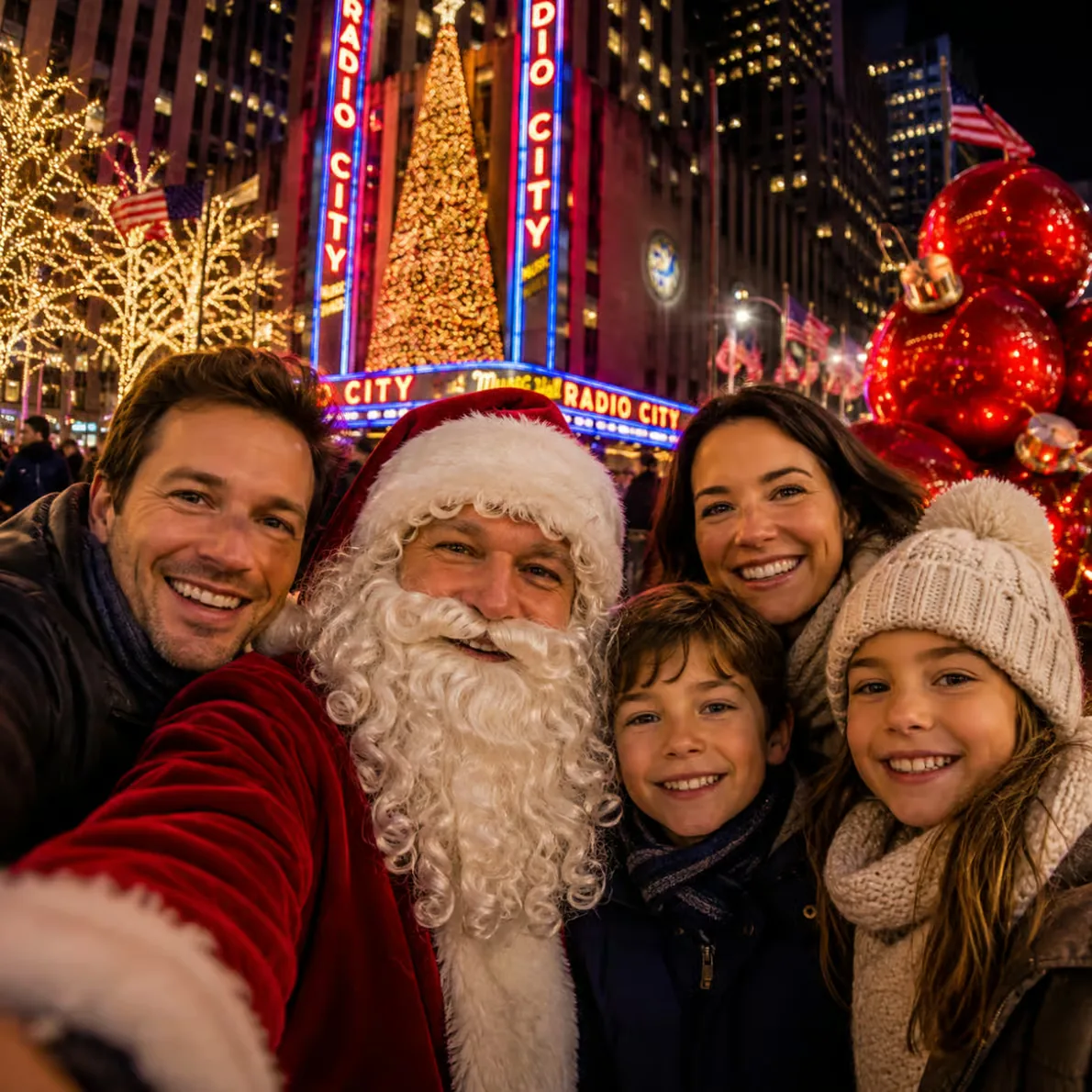 Paseo en carruaje Navidad Nueva York con cena y luces festivas