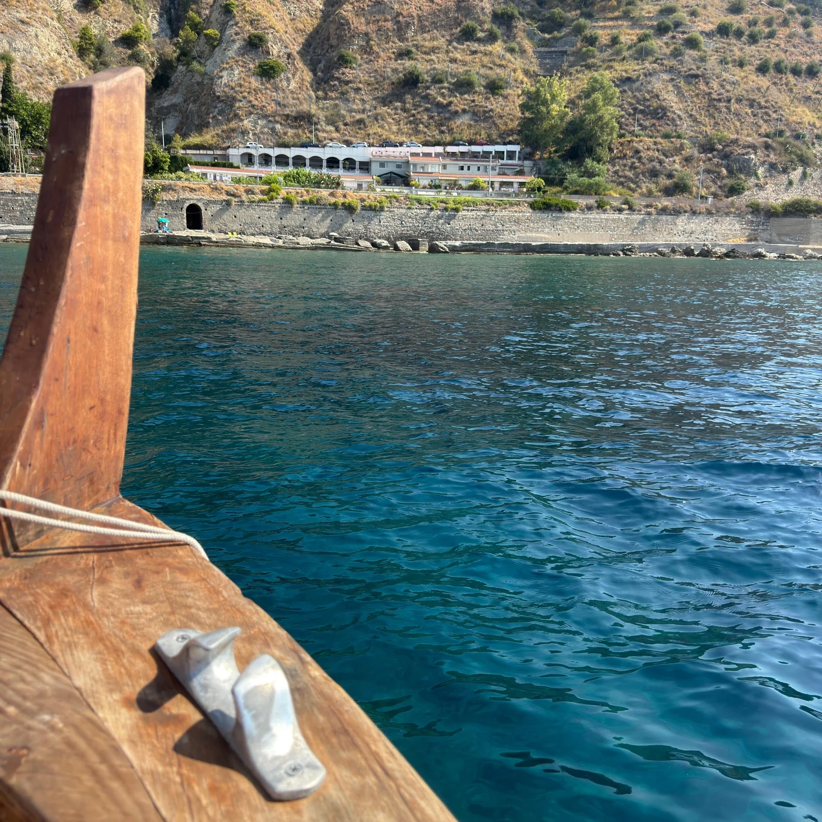 Taorminas Küste, Isola Bella und ein Aperitif an Bord