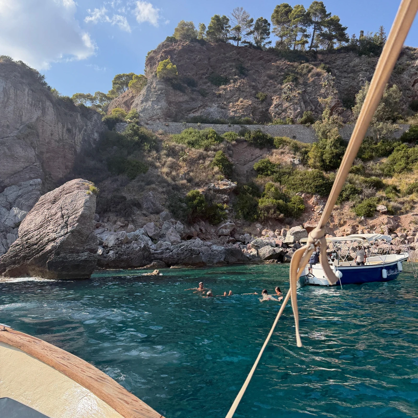 Taorminas Küste, Isola Bella und ein Aperitif an Bord