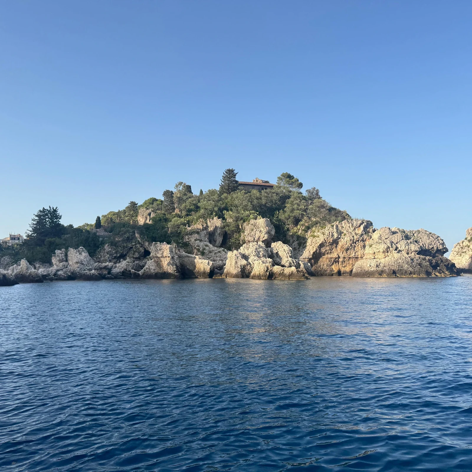 See Taormina from the sea and look for dolphins at sunset